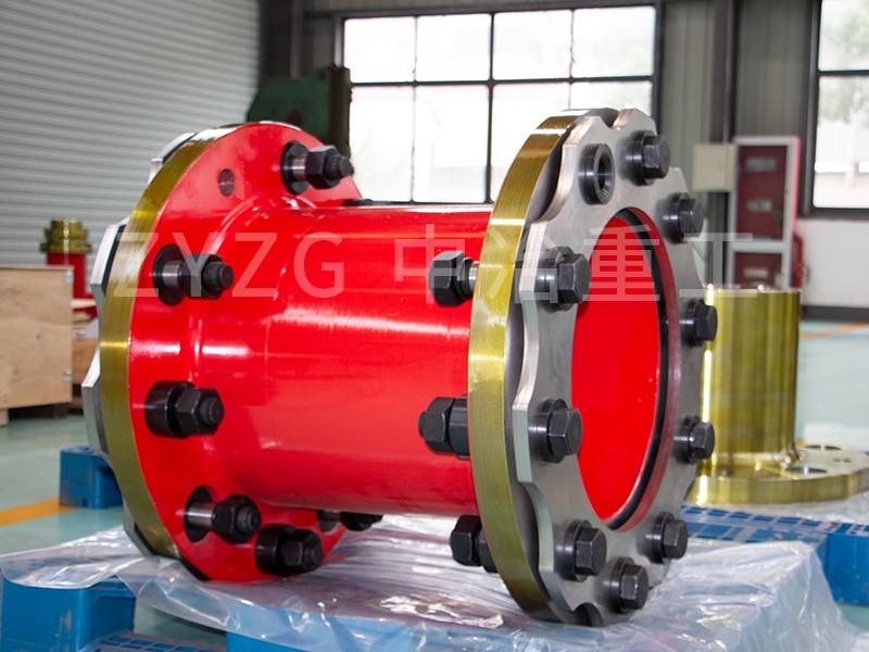 膜片聯軸器起著過載保護作用